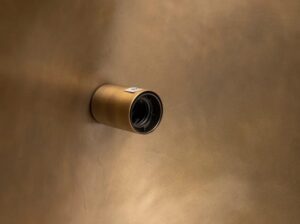 Lampa wisząca Fortune Cookie XL mosiądz Bazar Bizar