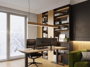 Lampa wisząca Lykke dąb LED Thoro