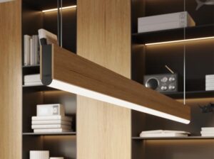 Lampa wisząca Lykke dąb LED Thoro