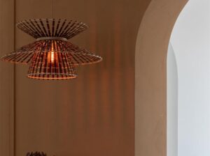 Lampa wisząca Machu Picchu naturalna brązowa Good&Mojo