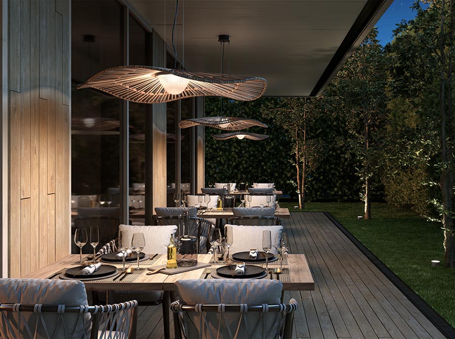 Lampa wisząca Mediterrania S/105 Outdoor Bover