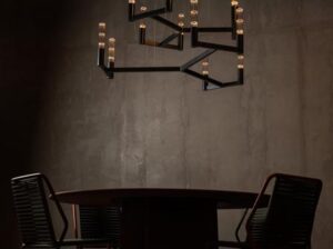 Lampa wisząca Novana Steel Loftlight