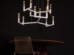 Lampa wisząca Novana Steel Loftlight