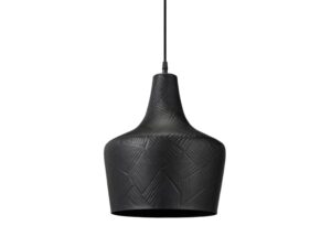 Lampa wisząca Ribble czarna matowa 25 cm PR Home