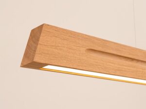 Lampa wisząca Skog dąb LED Thoro