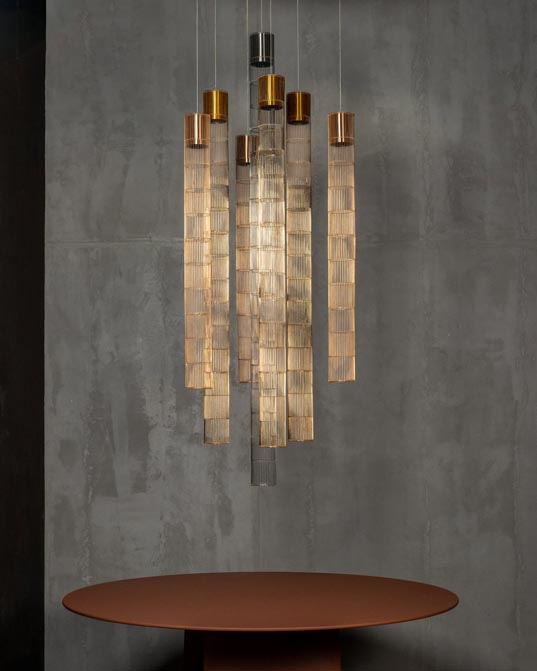 Lampa wisząca Stelar Brass Loftlight