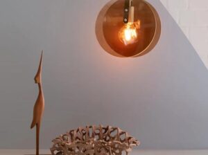 Lampa wisząca Toledo bursztynowa It’s about RoMi