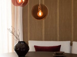 Lampa wisząca Toledo bursztynowa It’s about RoMi