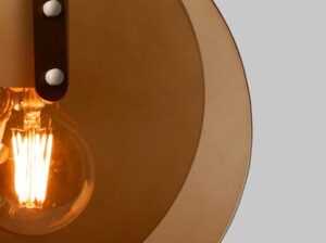 Lampa wisząca Toledo bursztynowa It’s about RoMi