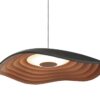 Lampa wisząca Valentina czarna miedziana Bover