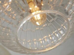 Lampa wisząca w kształcie kropli Venice przezroczysta It’s about RoMi