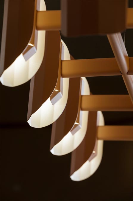 Lampa wisząca wieloramienna Apolin Kaspa