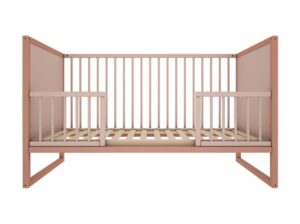 Łóżeczko 70×140 Tweens róż Wood Luck