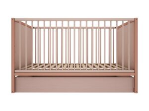 Łóżeczko 70×140 Tweens róż Wood Luck