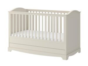 Łóżeczko 70×140 z szufladą Royal latte Bellamy