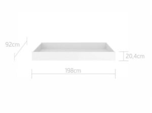 Łóżko 90×200 Lotta latte Bellamy