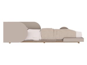 Łóżko 90×170 cm Bloom Wood Luck