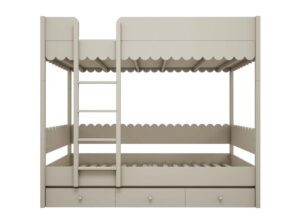 Łóżko dwupiętrowe Babushka Wood Luck