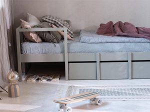 Łóżko 90×200 cm Tweens eukaliptus Wood Luck