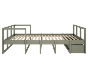 Łóżko 90×200 cm Tweens eukaliptus Wood Luck