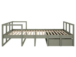 Łóżko 90×200 cm Tweens eukaliptus Wood Luck