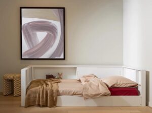 Łóżko kanapa Carter białe Woood