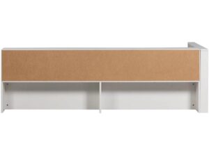 Łóżko narożne Carter białe Woood