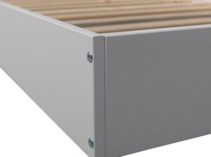 Łóżko narożne Carter białe Woood