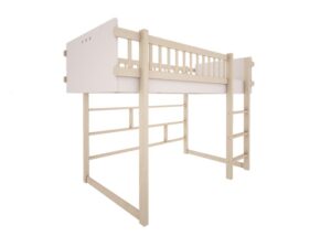 Łóżko niskie antresola Basic Wood Luck