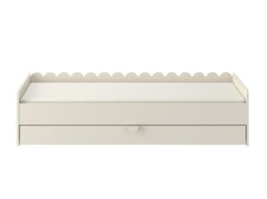 Łóżko z szufladą Monetssori Book Nook 80x160 latte Bellamy