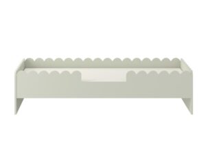 Łóżko z szufladą Monetssori Book Nook 80x160 sage Bellamy