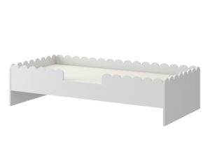 Łóżko z szufladą Monetssori Book Nook 80x160 snow Bellamy