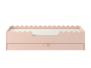 Łóżko z szufladą Monetssori Book Nook 80x160 vintage rose Bellamy