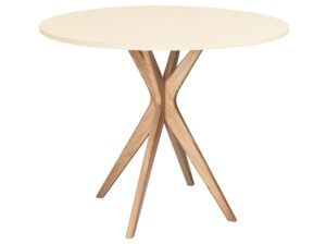 Okrągły stół jadalniany JUBI wapień 90cm Ragaba