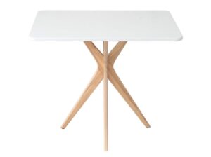 Prostokątny stół JUBI 55x80cm biały Ragaba