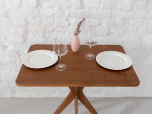 Prostokątny stół JUBI 55x80cm dąb Ragaba