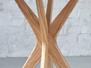 Prostokątny stół JUBI 55x80cm jesion Ragaba