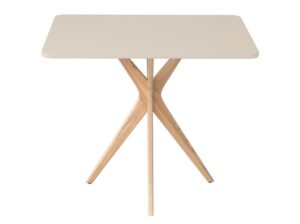 Prostokątny stół JUBI 55x80cm kawa z mlekiem Ragaba