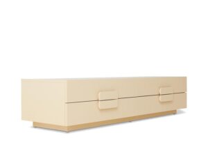 Przestronna niska szafka kremowa HKliving