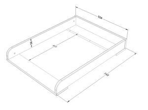 Przewijak Bloom Wood Luck
