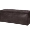 Puf Rodeo 43×120 czarny ekoskóra Woood
