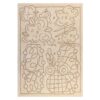 Ręcznie tuftowany dywan wełniany Florence Ecru 5508 Carpets & More