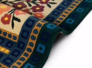 Ręcznie tuftowany dywan wełniany Folk 5216 Carpets & More