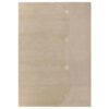 Ręcznie tuftowany dywan wełniany Gdynia Ecru 5511 Carpets & More