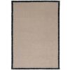 Ręcznie tuftowany dywan wełniany Laila Beige Black 5010 Carpets & More