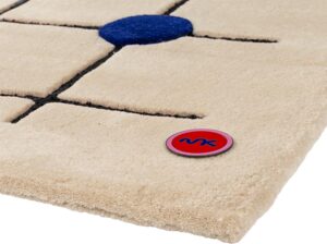Ręcznie tuftowany dywan wełniany London Cobalt 5509 Carpets & More