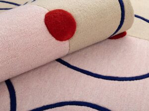 Ręcznie tuftowany dywan wełniany Marseille Cobalt 5517 Carpets & More