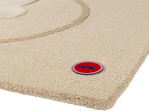 Ręcznie tuftowany dywan wełniany Marseille Ecru 5519 Carpets & More