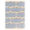 Ręcznie tuftowany dywan wełniany Rio Blue 5524 Carpets & More