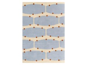 Ręcznie tuftowany dywan wełniany Rio Blue 5524 Carpets & More